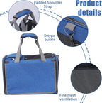 Soft Cat Carrier,Small Dog Crate,Pet Travel Bag Dogs Cats Car Carriers Puppy Backpack Portable Kennel Purse Crates for Kitten Tote Cage Carry Sling Pets Box Foldable Kennels Collapsible Bags