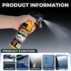 Berthg Ceramic Coating for Cars - Nano Hydrophobic Ceramic Spray Coating Agent, Easy-to-Spray Auto Paint Protection Kit with Microfiber Cloth for Car Coating Spray & Shine
