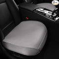 2pcs All-Season Car Seat Wraps Grey - Breathable Car Seat Covers with Anti Slip Bottom - Durable Auto Seat Cushions Universal Fit for Vehicles Cars SUV Trucks Front Seats