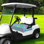 ENYORSE Golf Cart Seat Covers - Ethnic Style Golf Cart Towel Blanket for 2/4 Seater, Soft & Breathable Microfiber, Keeps Seats Cool & Comfortable, 51”x31”, Fits EZGO/Yamaha/Club Car