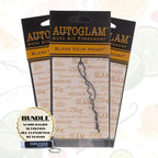 Worldwide Nutrition Tyler AutoGlam Car Air Fresheners - 3 Pack Bless Your Heart Scent - Multi Purpose Key Chain