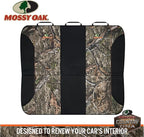 Mossy Oak Low Back Camo Full Size Bench Seat Covers, Universial Fit, Fit Most Rear Seats - Made with Premium Rip-Stop Oxford Fabric - Official Licensed Product
