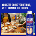 Ozium 8 Oz. Air Sanitizer & Odor Eliminator for Homes, Cars, Offices and More, Vanilla Scent, Pack of 1