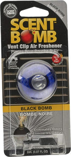 Scent Bomb Blue Eye Car Air Freshener Vent Clip – Long-Lasting Fragrance, Easy Clip-On Design for Freshness, Ideal for Cars, Trucks & SUVs – Keeps Your Vehicle Smelling Fresh (Black Bomb, 3 Pack)