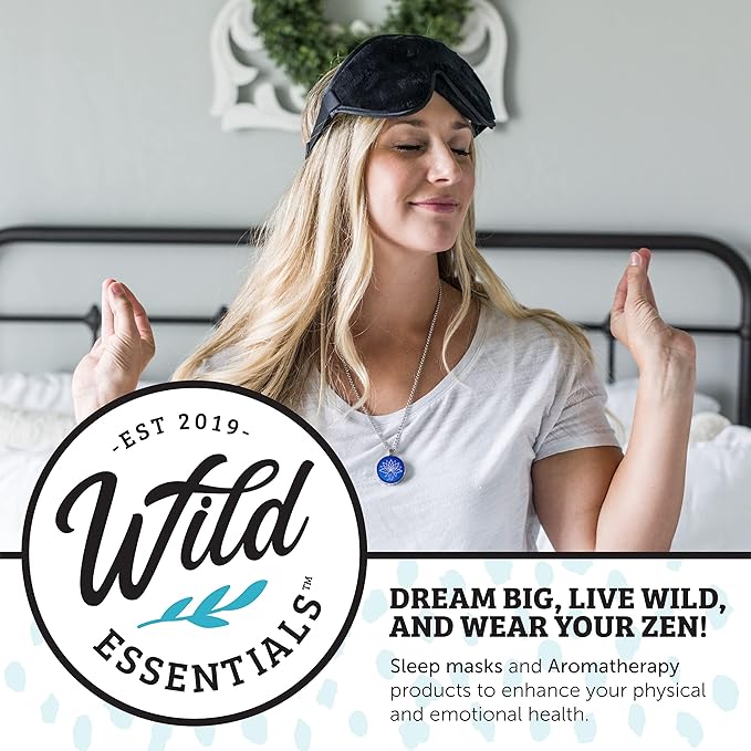 Wild Essentials Flamingo Essential Oil Car Vent Diffuser Kit with Lavender, Lemongrass, Peppermint, Orange Oils, Stainless Steel Locket Pendant, 8 Refill Pads, Customizable Color Changing Air Fresh
