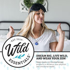 Wild Essentials Flamingo Essential Oil Car Vent Diffuser Kit with Lavender, Lemongrass, Peppermint, Orange Oils, Stainless Steel Locket Pendant, 8 Refill Pads, Customizable Color Changing Air Fresh