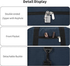 Small Gym Bag Carry On Bag - 12 in Mini Duffle Bag Lightweight for Overnight Travel- Navy Blue