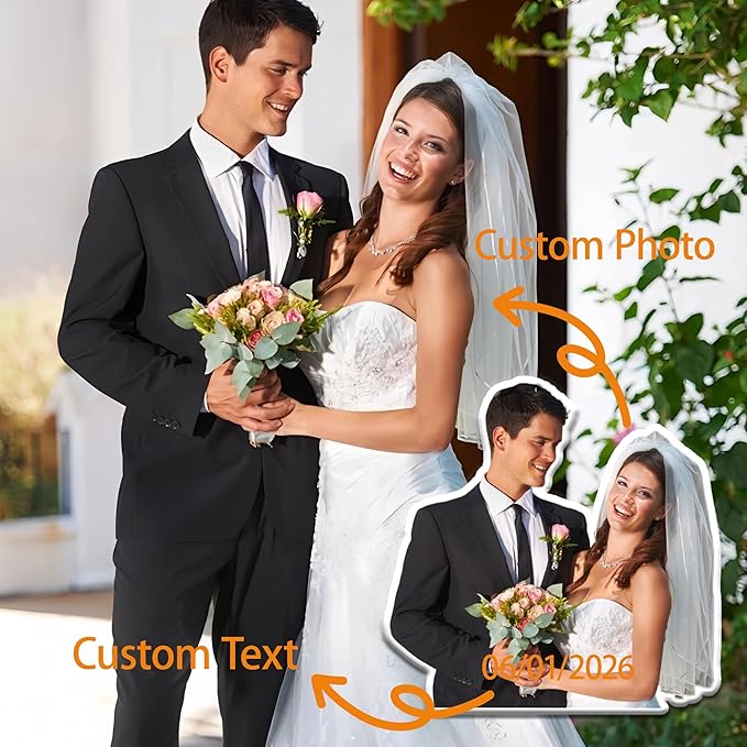 5-500pcs Custom Air Fresheners with Picture, Double Sided Car Air Freshener with 20 Scents, Personalized Gifts for Valentine's Day Birthday Anniversary (Irregular)