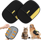 Pet Hair Remover - 2025 New Electrostatic Magic Brush Pet Hair Remover Glove, Reusable Cat & Dog Hair Remover Tool for Clothing, Couch, Furniture, Carpet, Car Seat, Cat Grooming Glove, 2 PCS