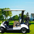 ENYORSE Golf Cart Seat Covers - Ethnic Style Golf Cart Towel Blanket for 2/4 Seater, Soft & Breathable Microfiber, Keeps Seats Cool & Comfortable, 51”x31”, Fits EZGO/Yamaha/Club Car