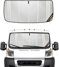 Windshield Sun Shade for Dodge Promaster 2014-2025. Full Coverage Rearview Mirror Shade for Ultimate Protection