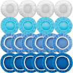 20PCS Car Orbital Buffer Polisher Pad Bonnet Set, 5-6 Inch Polishing Buffing Pads Bonnet Buffing Pad Cover, Microfiber Buffer Pads, Polisher Pads, Car Accessories for Polishing, Waxing and Cleaning