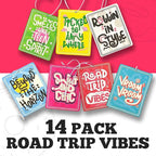 14 Pack Car Freshies Trendy Automotive Air Fresheners Hanging Ocean Car Smell Interior Decor
