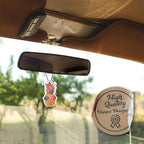 Fresh Fresheners Cute Funny and Aesthetic Car Air Fresheners 4-pack Scented With Premium Oils (Pineapple)