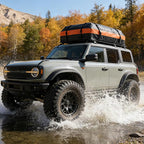 NEWBULIG Car Rooftop Cargo Carrier Bag, 15 Cubic Feet Duty Waterproof Bag for All Vehicles with/Without Racks. Includes Anti-Slip Mat, Reinforced Straps, 6 Door Hooks, Storage Bag & Luggage Lock.