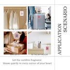 Mancheng-zi Funny Call Your Mom College Dorm Air Freshener 3Pcs, Back to School College Girls Gifts Air Freshener Hanging for Dorm Cars Closet Drawer or Books, Funny Pink Dorm Decor