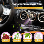 Personalized Custom Car Air Freshener, Double Sided Custom Photo, Record Player Shaped Fragrance Vent Clip, Unique and Cute Car Interior (Customize, Hanging C)