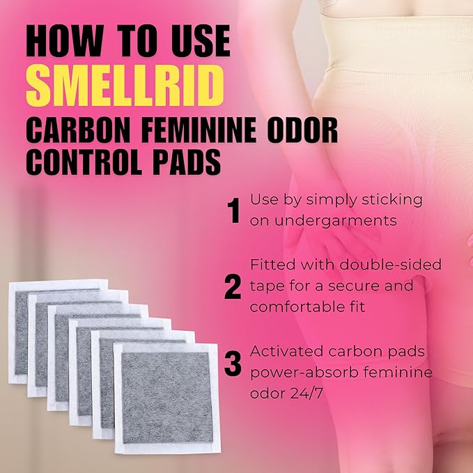 SMELLRID Activated Carbon Odor Eliminator Pouch – Neutralizes Odors in Closets