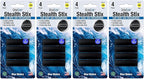 Car Vent Clips Air Freshener Stealth Stix Car Vent Clips that Slip on Vent Blade, 4-Pack/16-Stix (Blue Waters)