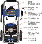 Westinghouse WPX3400e Electric Pressure Washer, 3400 Max PSI and 2.0 Max GPM, Brushless Motor, Onboard Soap Tank, Spray Gun and Wand, 5 Nozzle Set, for Cars/Fences/Driveways/Homes/Patios/Furniture