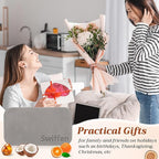 2 Pcs Car Air Freshener Set Stone Air Freshener Vehicle Scent Diffuser Car Odor Eliminator, 2 Long Lasting Scents Amber Tectona Grandis Refills, Metal Clip Included