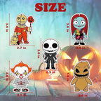 Car Air Fresheners-Horror air freshener car,Car Interior Accessory Hanging, Christmas or Halloween Home Decoration, Fresh Room, For Men Women,Pack of 5