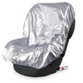 EcoNour Baby Car Seat Sun Shade Cover | Infant Carseat Heat Protector Keeps Toddler Seat at a Cool Temperature | Reflective car seat Sunshade Blocks Out Heat | Baby Travel Accessories