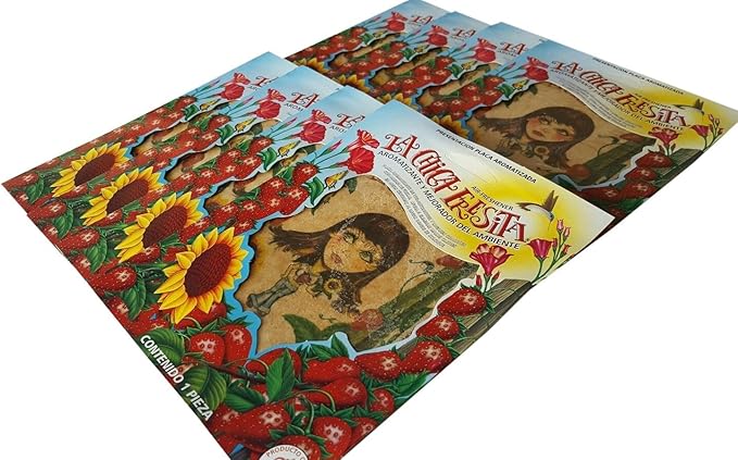 La Chica Fresita, Automotive Air Freshener, Strawberry, 12 Piece