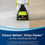 Bissell® Big Green® PET PRO Carpet Cleaner with 8 Row XL DirtLifter PowerBrush, 9-inch Long Reach Hose, 2 Upholstery Tools, Includes Pet Pro Oxy Urine Eliminator Formula