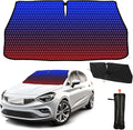 CHILL·TEK Funny Car Windshield Sun Shade Umbrella, American Plane Car Sun Shade Umbrella, Block UV Rays Heat Foldable Windshield Umbrella Sun Visor Protector - Keep Vehicle Cool for Cars SUV