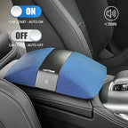 Car Air Purifier with H13 True HEPA Filter: Car Portable Air purifier for Exhaust Fumes, VOC, Smoke, Odors, and Bacteria, 99.9% Removal to 0.1 Microns - Air purifier for Car Traveling Bedroom (blue)