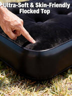 Umbrauto Built-in Pump Air Mattress for 5.5-5.8ft Full Size Short Truck Bed, Inflatable Camping Airbed with Rechargeable Cordless Pump for Truck Tent Camper