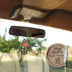 Flamingo Car Air Freshener 4 Pack Scented With Premium Oils By Fresh Fresheners