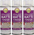 Aleene's Spray 6 oz. 3 Pack Acrylic Sealer, 6 Ounce (Pack of 3), Clear-Matte 3 Count