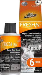 Armor All Car Air Freshener and Purifier - Odor Eliminator for Cars & Truck, New Car, Fogger, Pack of 6, 18507