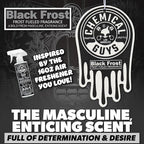 Chemical Guys Hanging Air Freshener, Black Frost Scent 6 Pack, Great for Cars, Trucks, SUVs, RVs, Home, Garage, Workspace, Dorm Room & More (2 x 3 Packs) - AIR40502