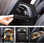 Dreaweet Center Console Cover Cute Highland Cow Car Accessories for Women Girly Universal Car Armrest Cover for Truck SUV Sedan,Soft Comfy Car Arm Rest Cover Pad