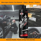 MPD Cobalt Charm Black Again Exterior Trim Restorer NA647 8 oz.