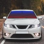 CHILL·TEK Funny Car Windshield Sun Shade Umbrella, American Plane Car Sun Shade Umbrella, Block UV Rays Heat Foldable Windshield Umbrella Sun Visor Protector - Keep Vehicle Cool for Cars SUV