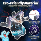 Car Air Fresheners- Long Lasting Scent, Odor Eliminator, Home Essentials, Fresh Fragrance- 96 Pack- Diamond Ice