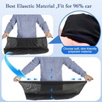 Car Rear Side Window Shades for Pickup Trucks,7 Seats Larger SUVs, Super Stretchy Mesh Car Sun Shades Mosquito Nets Covers, Anti-Sun Glare, Reduce UV Rays,Privacy Protecstion,2 Pack