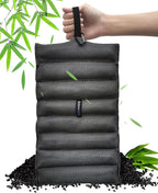 Bamboo Charcoal Air Purifying Bag,Reusable Natural Activated Charcoal Bags,300g Deodorizer and Odor Purifier,for Home,Car,Pet Space,Bathroom,Basement,Closet,Shoe Cabinets