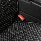 Auto Newer Luxury Breathable Car Seat Cover,Rear Car Seat Protector, Fit Four Seasons of Universal Automotive Vehicle Cushion Cover, Compatible with 91% Cars,SUV,Trucks (Black,Rear Seats)