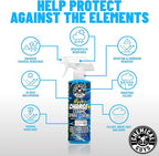 Chemical Guys WAC23016 HydroCharge High-Gloss Hydrophobic SI02 Ceramic Spray Coating (Works on Car, Truck, SUV, RV, Boat and Motorcycle Paint), 16 fl. oz, Blue
