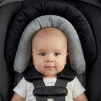 Pro Goleem Breathable 3-in-1 Infant Car Seat Head Support, Soft Infant Car Seat Insert, Carseat Cushion for Toddler, Perfect for Car Seat, Strollers, Swings, Carrier, Bouncer, Black and Grey
