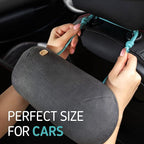 Car Air Freshener - Lasts 365+ Days No Chemicals 100% Activated Bamboo Charcoal Fragrance-Free Deodorizer, Natural Auto Odor Eliminator, Purifier, Neutralizer, Absorb Smoke Smell