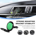 2PCS 30mm Car Diffuser Vent Clips, Tree of Life Aromatherapy Essential Oil Diffuser Locket with 12 Felt Pads, Stainless Steel Car Diffuser Locket Air Freshener (Style 5)
