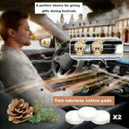 Gothic Skull Car Air Freshener Vent Clips with 2 Pads, Halloween Scented Car Accessories for Men Women, Automotive Interior Decor and Cool Car Fresheners for Men， Spooky Gift Idea-A3