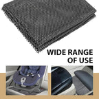 1 PCS Car Roof Non-Slip Rug Pad, 47" x 39" Roof Cargo Bag Protective Mat, PVC Car Roof Storage Bag Protective Mat, Roof Rack Accessory, for Most Vehicles (Black)