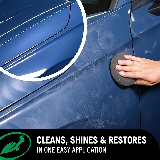 Turtle Wax 52709 Color Magic Car Paintwork Polish Restores Colour & Shine Blue 500ml